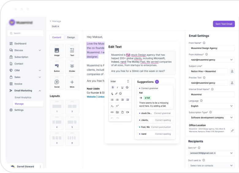 DataCrew Dashboard